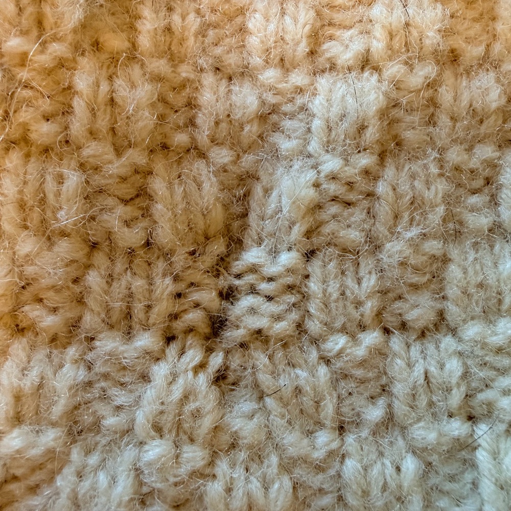 Aran Crafts Ireland 100% Wool Fisherman Cable Knit Cardigan Sweater L - Picture 9 of 10